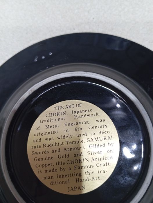 Japoński talerz Chokin