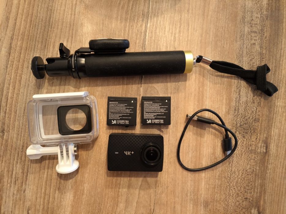 Kamerka sportowa cyfrowa Yi 4K+ Action Camera Kit zestaw