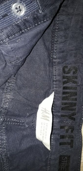 Spodnie Skiny granat