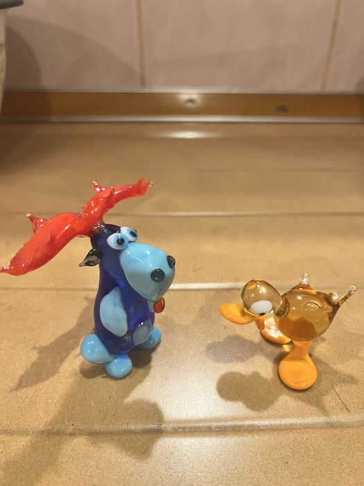 Стеклянные фигурки