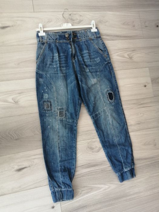 Spodnie jogerry damskie 36