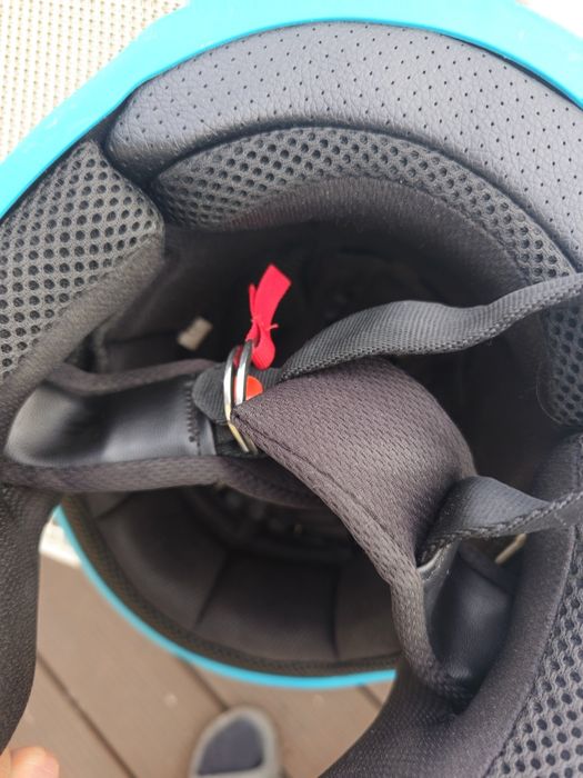 Kask MTB Full Face Lazer PHOENIX+ niebiesko-czarny – bardzo dobry stan