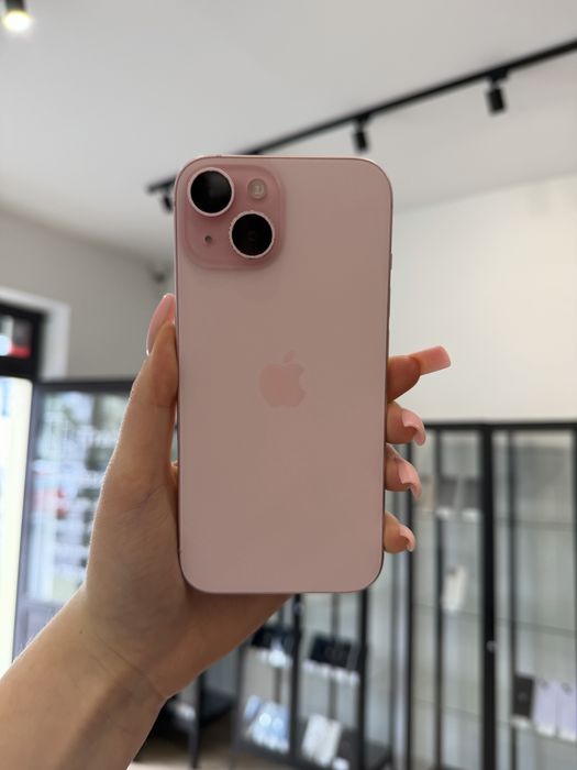 Telefon iPhone 15 128GB Różowy Apple Gwarancja iTrade