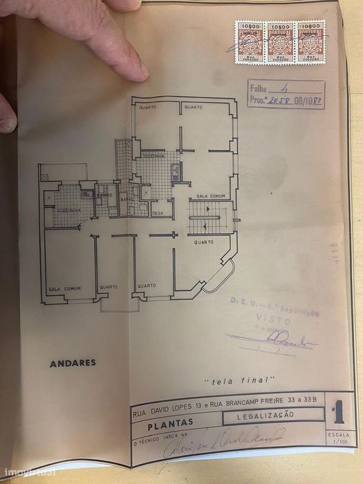 Apartamento T2, totalmente renovado.