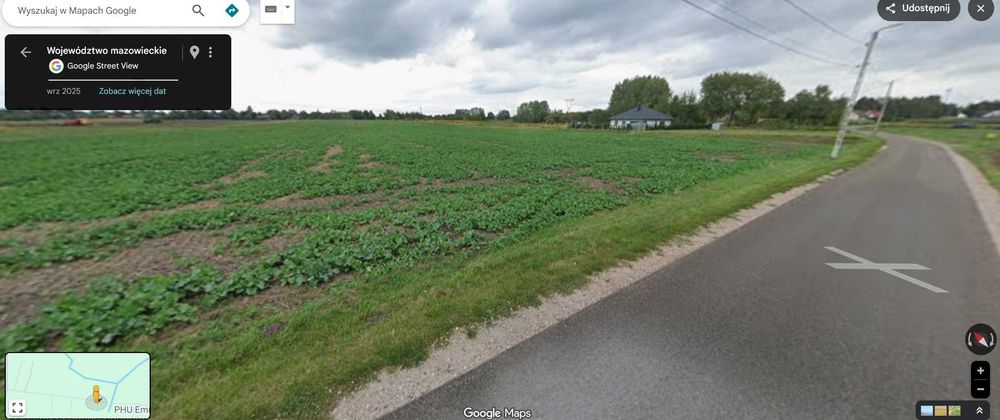 Duża działka budowlana 2854 m² w Kampinosie A – możliwość podziału!