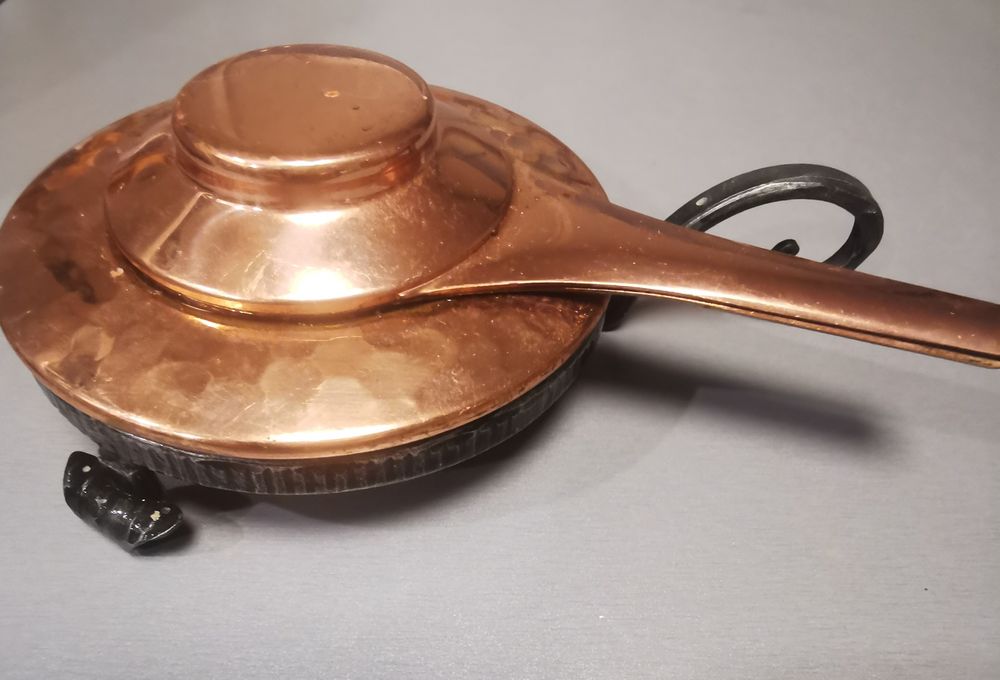 Palnik na spirytus miedziany sygnowany