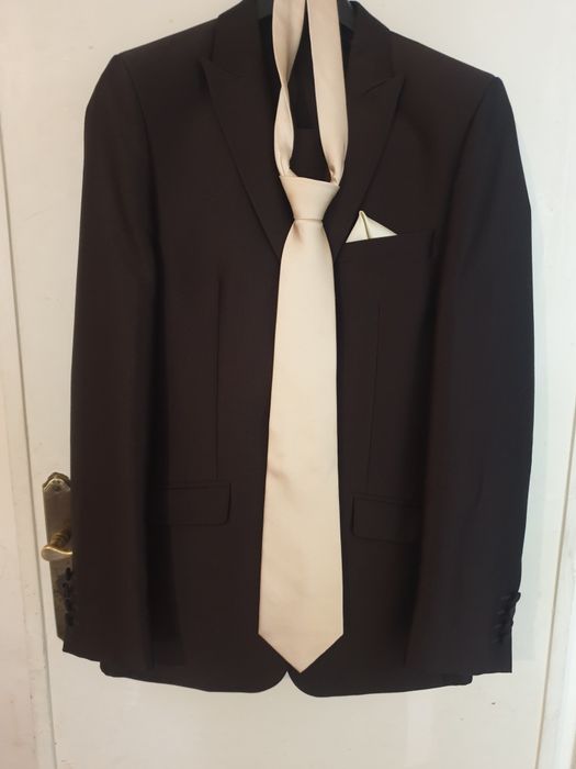 Fato completo Blazer e Calça, Castanho escuro. Marca Elizabeth Videira