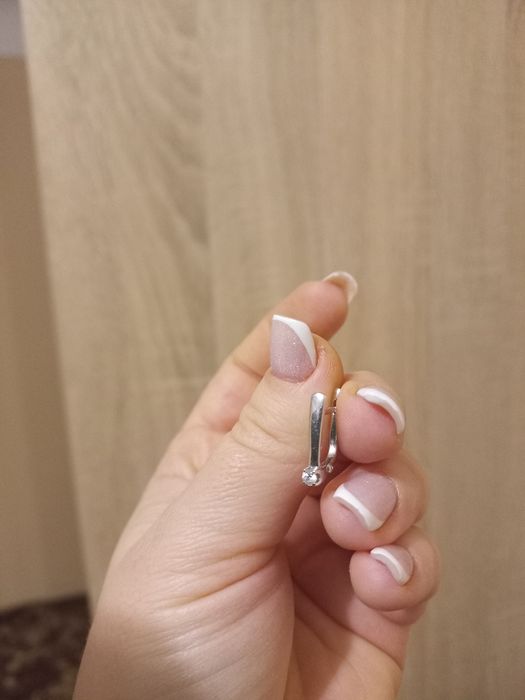 Сережки з діамантами