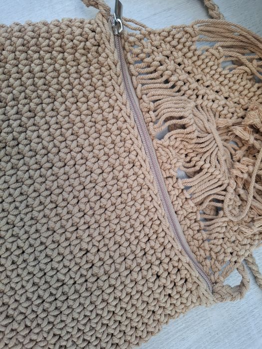 Сумка плетена кросбоді
