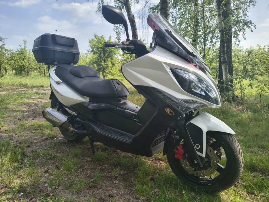 Kymco Xciting R 500 (zamiana za samochód)
