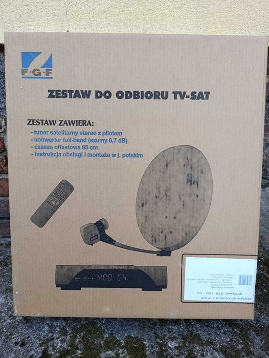 Antena Satelitarna - zestaw do odbioru TV-SAT - Super Cena !!!