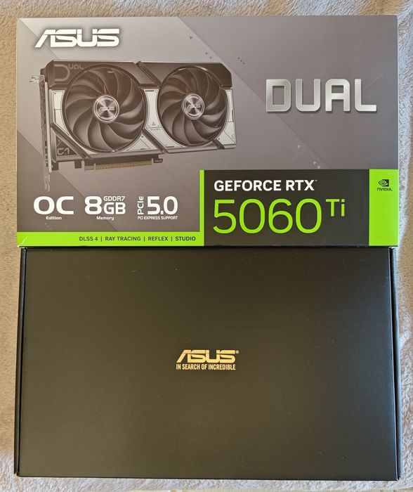 Відеокарта Asus Dual GeForce RTX 5060 Ti 8GB GDDR7 OC Edition