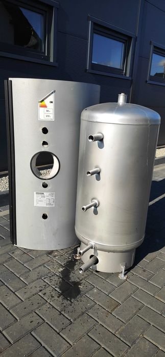 Bojler nierdzewny 150 / 170 L VIESSMANN NOVUM RUDERT wężownica ocieplony