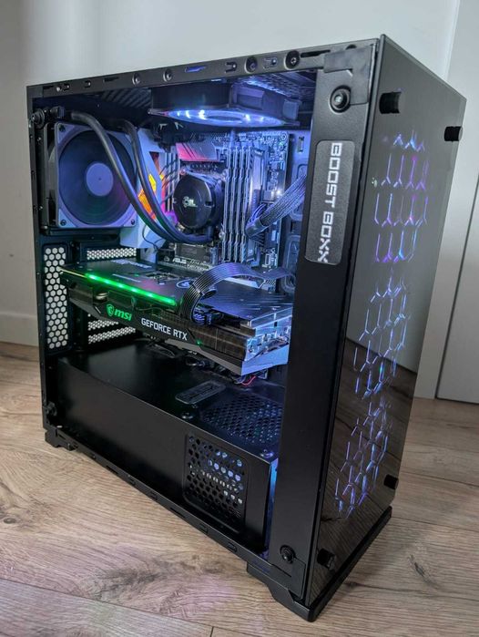 Komputer gamingowy RTX 3070 8GB i7 8700k 32GB LED 850W SSD Z390-A