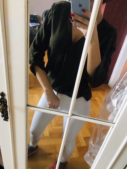 Nowa koszula stradivarius rozmiar S kolor zgniata zieleń