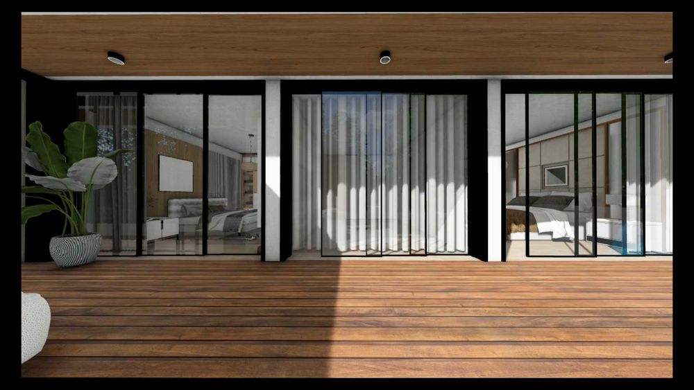 Casa de luxo com piscina
