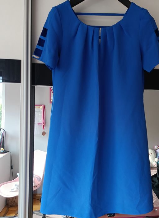 Chabrowa sukienka stan bardzo dobry