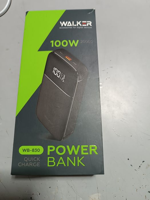 Потужний павербанк, powerbank Walker wb-830 100w 100 ват 20000 mah