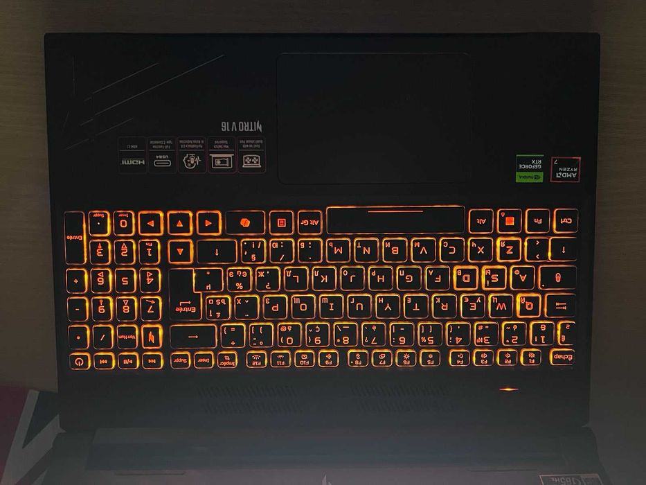 ACER Nitro 5 ANV16-41-R1A7 16" IPS WUXGA 165Gz Ryzen 7 8845HS 16/1Тb RTX 4060 8Gb Підсвітка