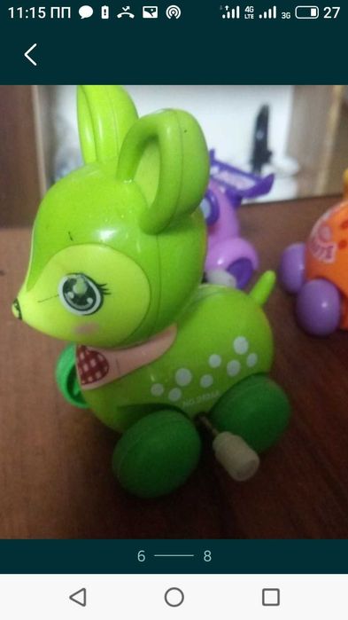 Игрушки заводные новые