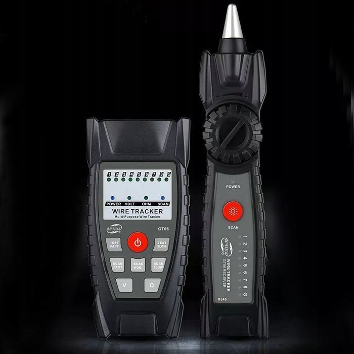 Szukacz Par Kabli Przewodów Tester Sonda Rj45 Gt66