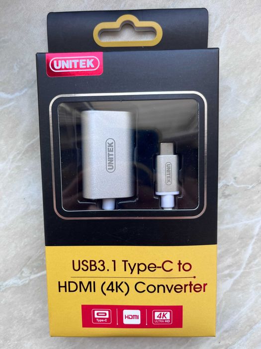 konwerter Unitek USB 3.1 Typ-C na HDM