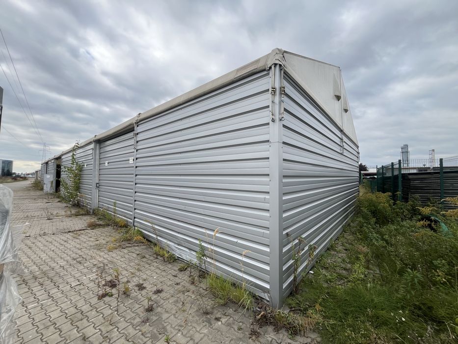 Hala namiotowa aluminiowa solidna  PROTAN  ELMARK 10mx40m