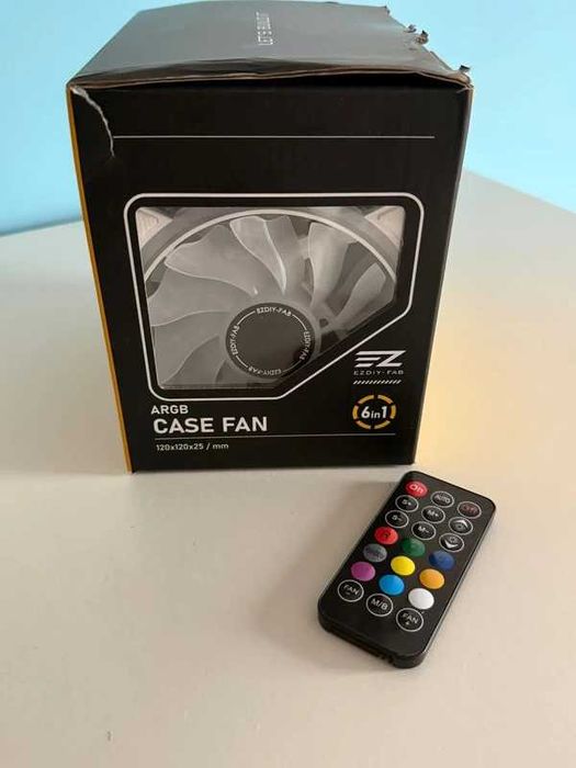 EZDIY-FAB pack 6 ventoinhas + hub + comando