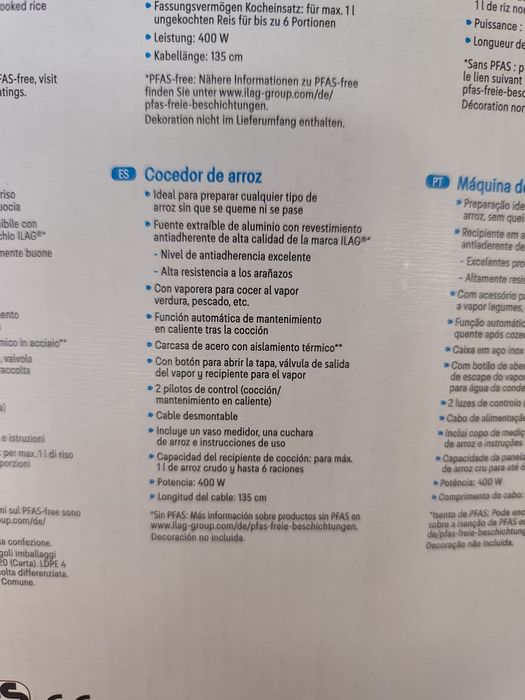 Cozedor arroz ou outrem novo elétrico