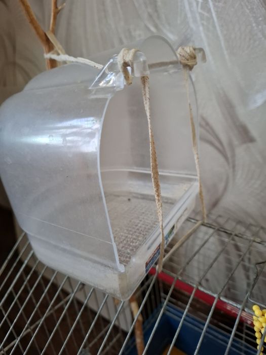 Клітка для папуги з усім, що на фото