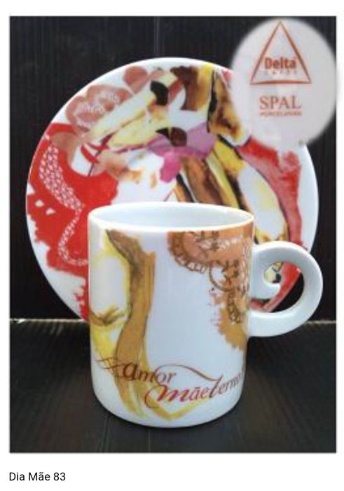 Chávenas de Café marca Delta (Tema Dia da Mãe)