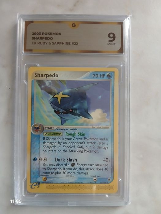 Karta Pokemon 2003 Sharpedo