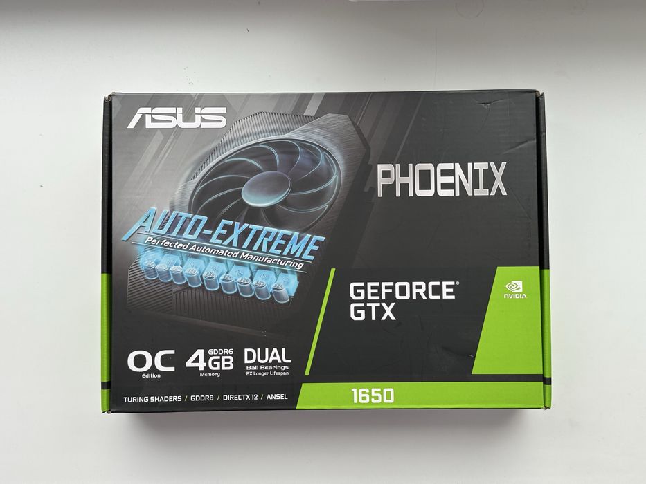 Відеокарта GTX 1650 Pheonix 4GB
