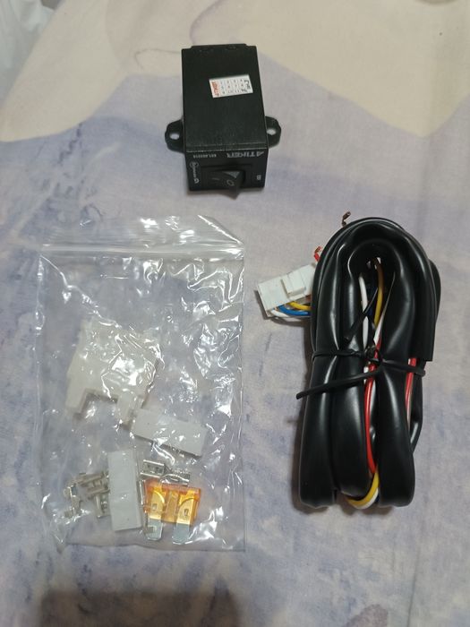 Переключатель (кнопка) ГБО Atiker инжектор с индикацией