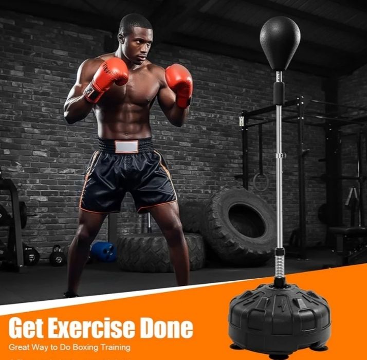 Saco de boxe em pé, saco de boxe para adultos, ajustável, para adultos