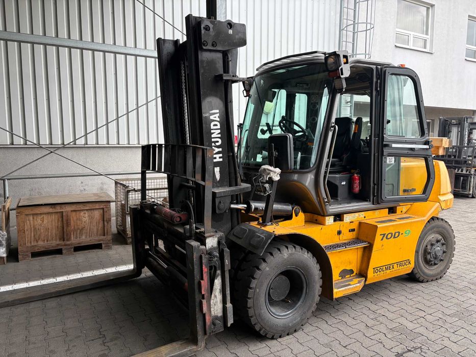 Wózek widłowy 7 ton HYUNDAI 70D-9 2018 rok diesel