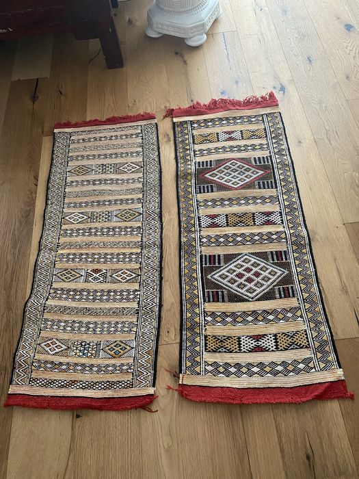 2 tapetes quilim berbere Marrocos