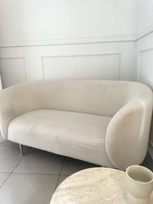 Biała sofa Beliani