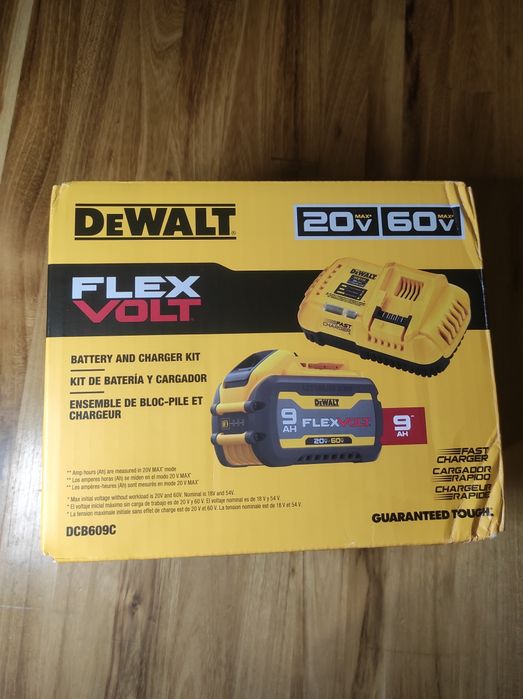 DeWalt FlexVolt - DCB609C 9ah DCB118 зарядка DCB609 акумулятор