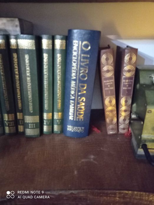 Vários livros enciclopédia