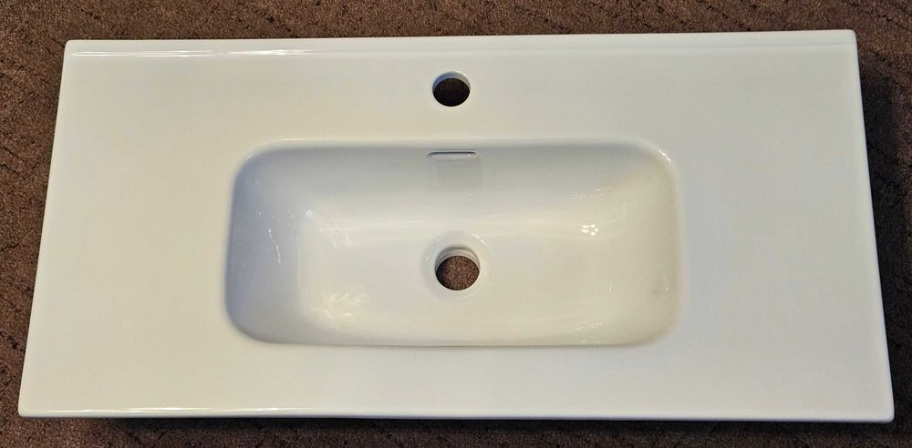 umywalka biała 81cm x 39,5cm, Elita Street 80, 124875