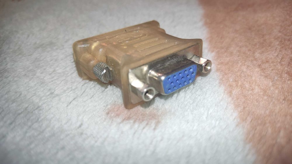 DVI I 24+5 to VGA порт переходник
