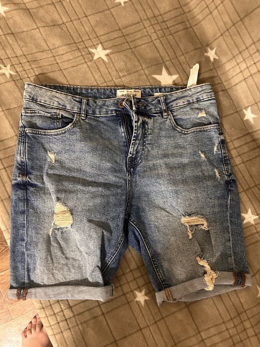 Продам джинсовые шорты пул бир