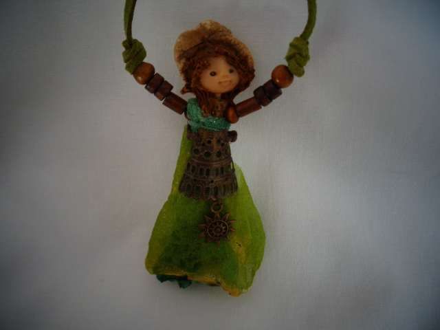 Fio com fada da natureza