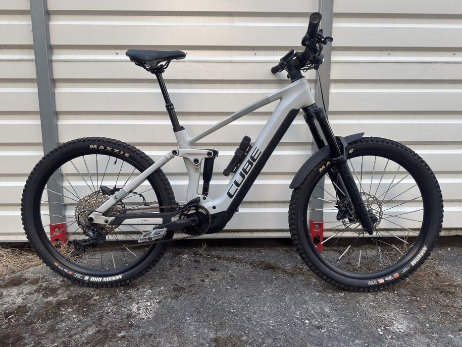 Rower elektryczny Cube Stereo Hybrid 160 HPC SLX 750 Wh rozmiar M Bosch Smart Kiox carbon ZEB 170mm  przebieg 600km enduro