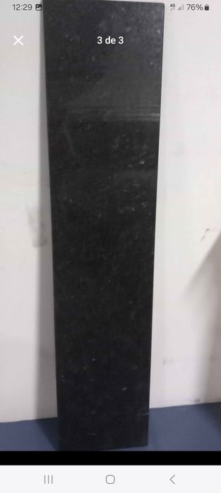 Pedra em granito preto em excelente estado.