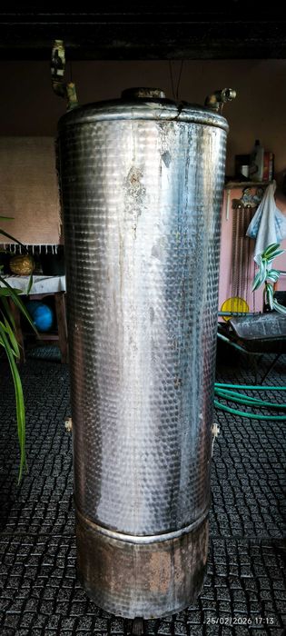 Bailarina de 150l em aço inoxidável