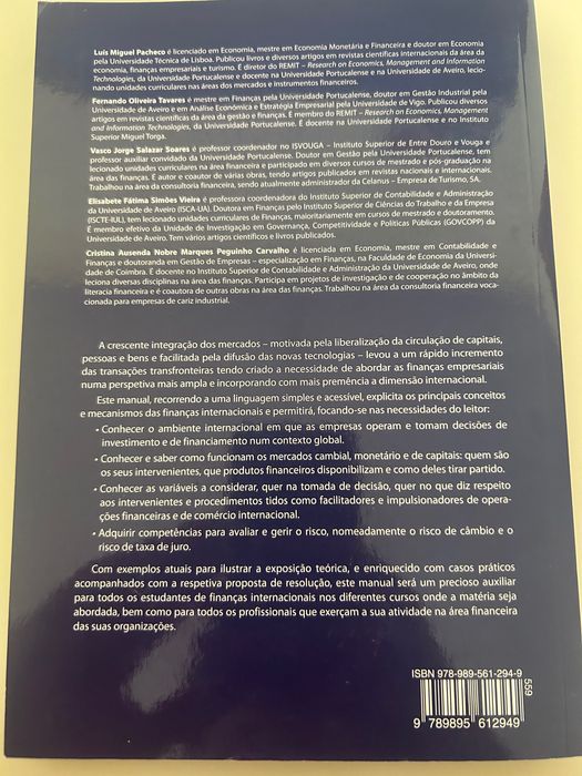 Finanças internacionais - teoria e prática