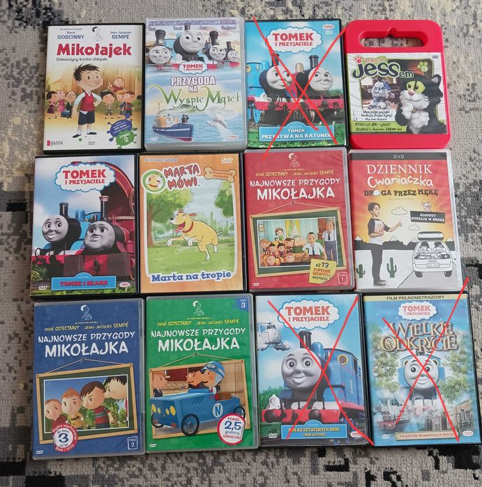 Bajki dla dzieci płyty DVD Stan bardzo dobry