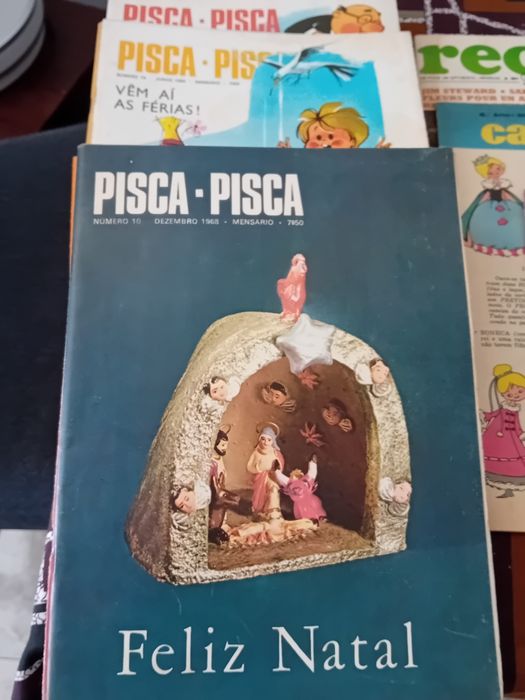 Revista anos 60 e 70 Pisca Pisca